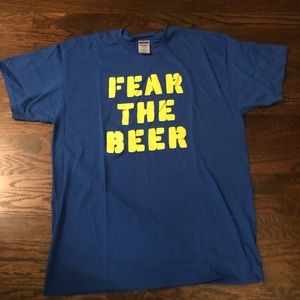 Fear The Beer Milwaukee Brewers T-Shirt Mens Size XL